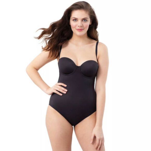 Maidenform NWT Firm Foundations Bodyshaper With Built-In Bra DMS108 - Picture 1 of 2